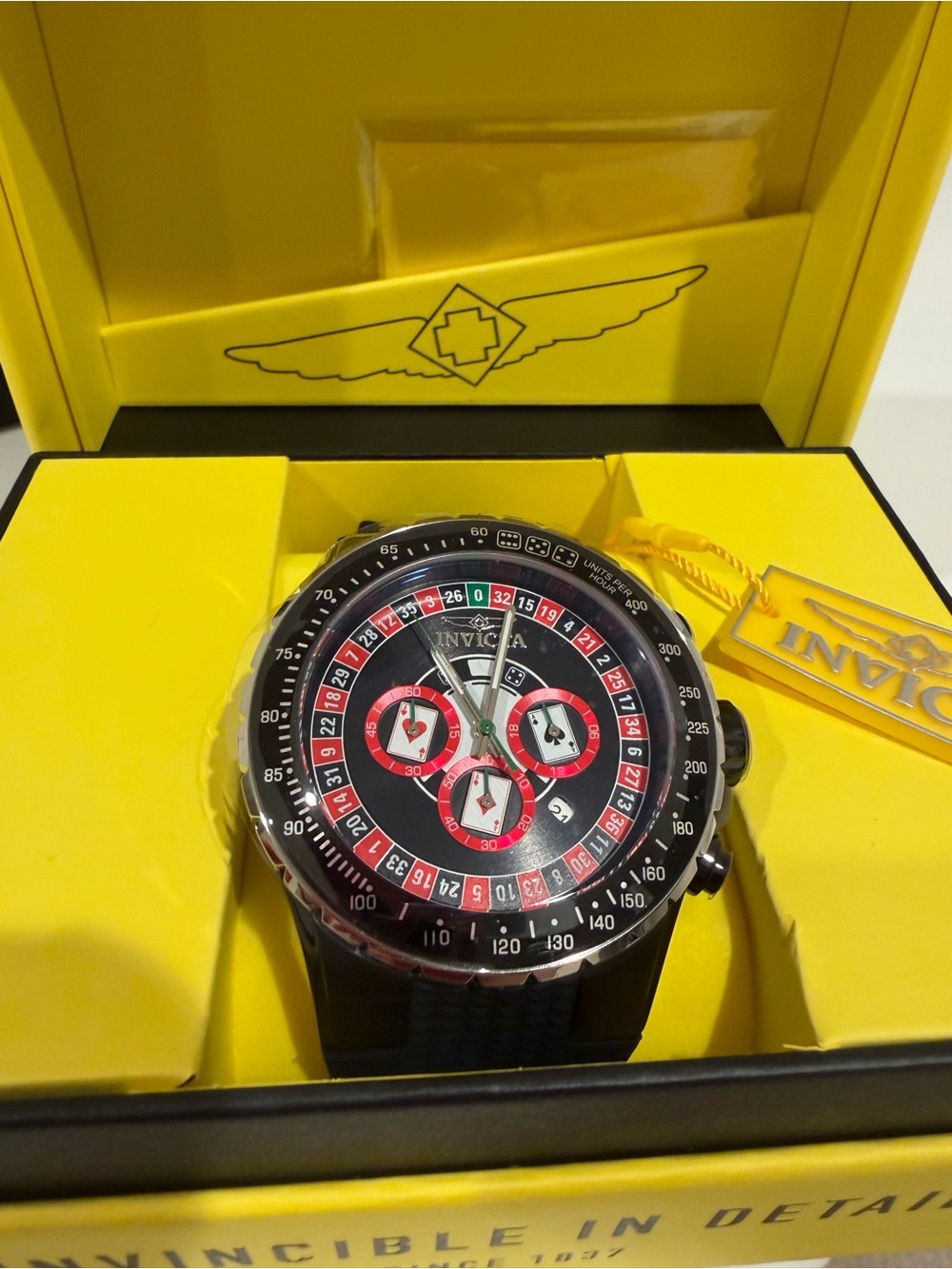 Invicta monte Carlo watch